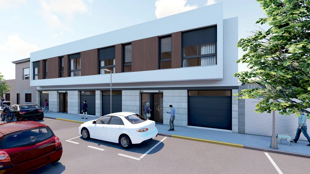 Adosados calle Piélago, imagen del proyecto, vista 2