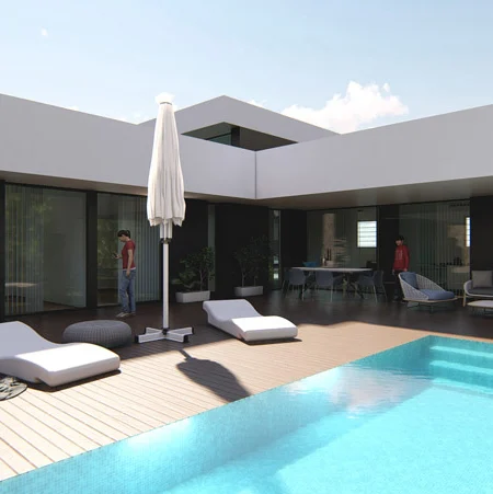 Casa en Moral, project view 1