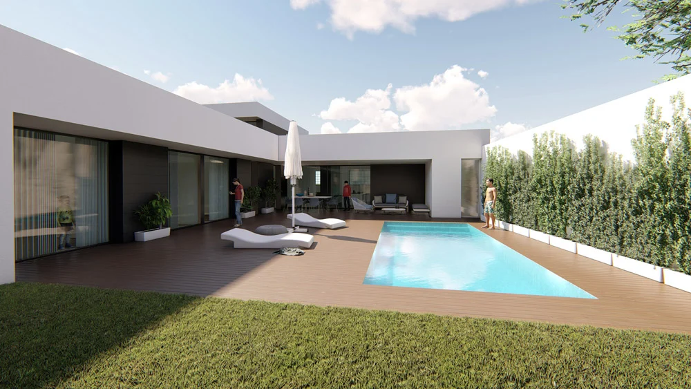 Casa en Moral, project view 3