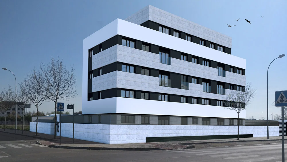 Edificio Q cero, project view 2