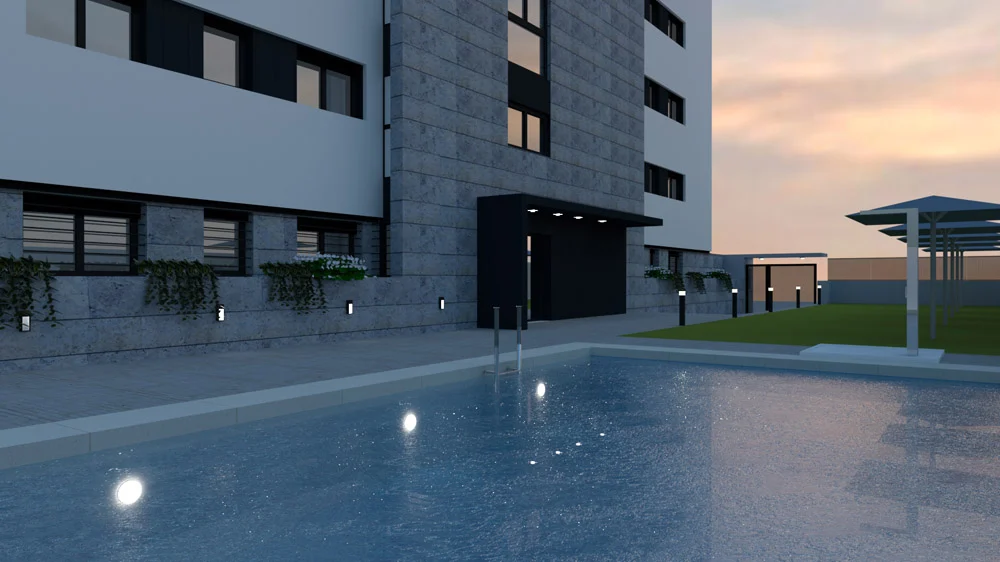 Edificio Q cero, project view 3