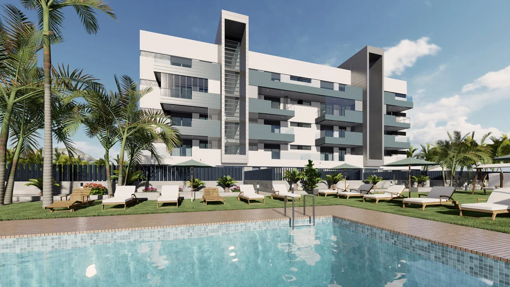 Edificio Q uno, project view 1