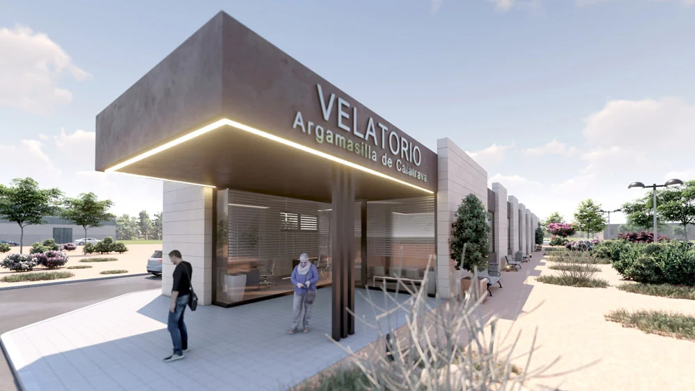 Velatorio Argamasilla de Calatrava, imagen del proyecto, vista 3