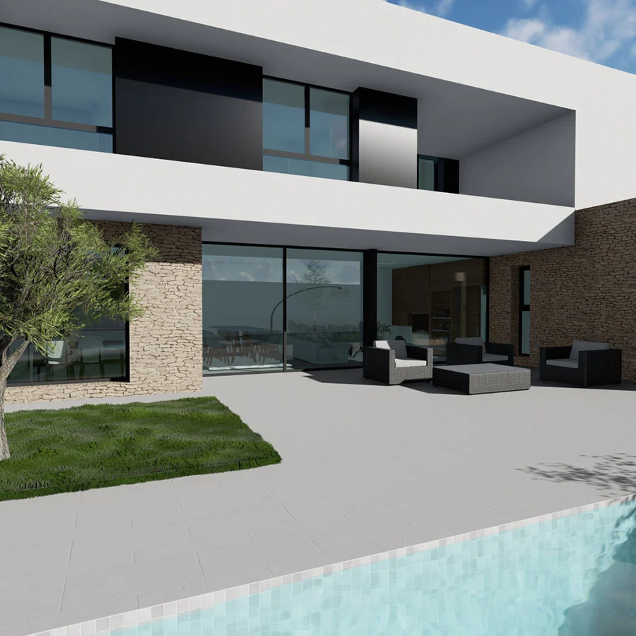 Proyecto Vivienda Poblete 02 de F5 Arquitectos