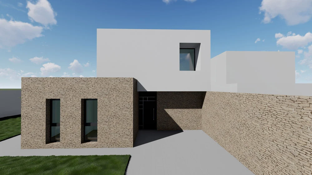 Vivienda Poblete 02, imagen del proyecto, vista 3