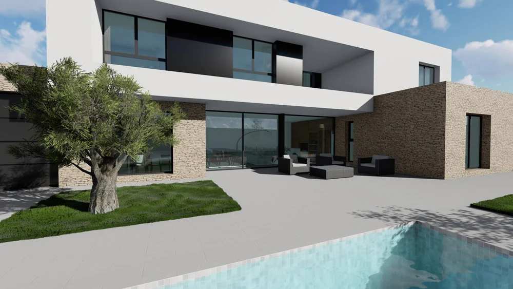 Vivienda Poblete 02, project view 4