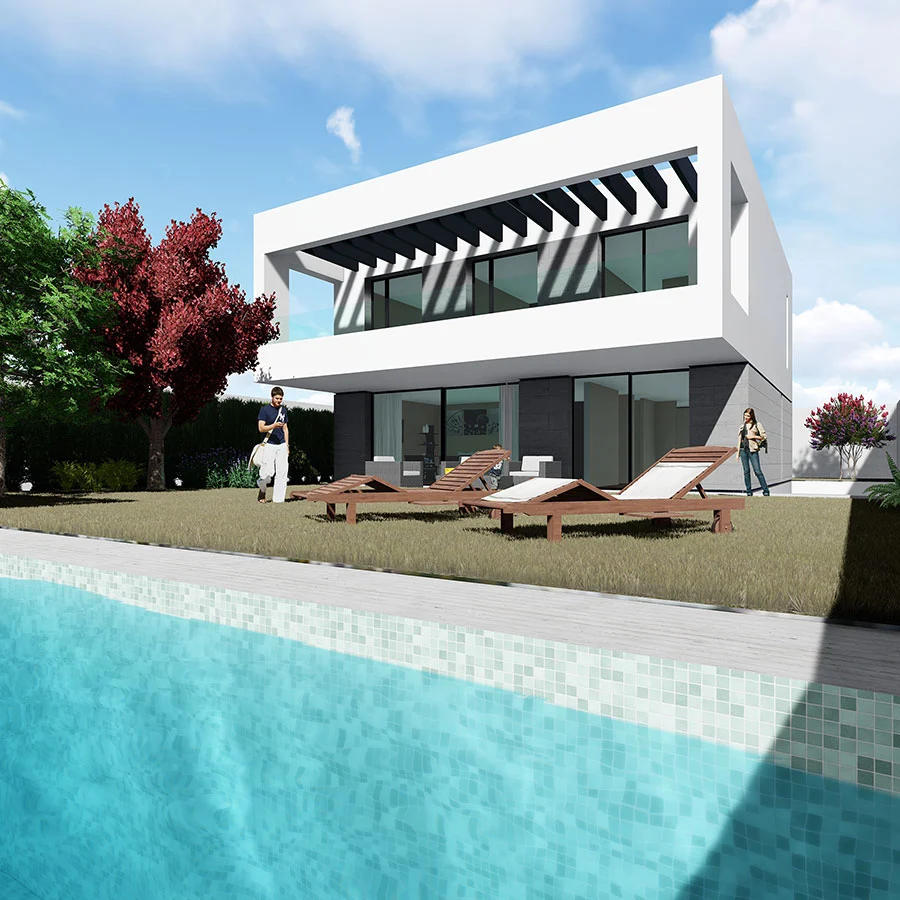 Vivienda Ucrania, project by F5 Arquitectos