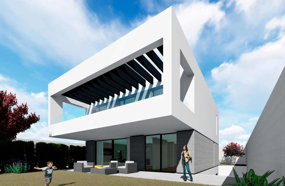 Vivienda Ucrania, project view 3